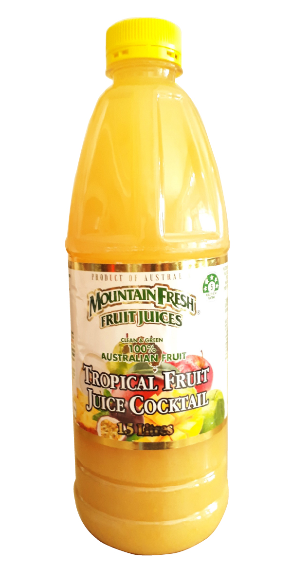 Nước ép trái cây nhiệt đới Mountain Fresh 1.5L Nước ép trái cây nhiệt đới Mountain Fresh 1.5L